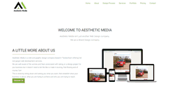 Desktop Screenshot of aesthetic-media.co.uk